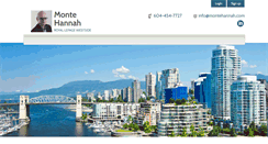 Desktop Screenshot of montehannah.com